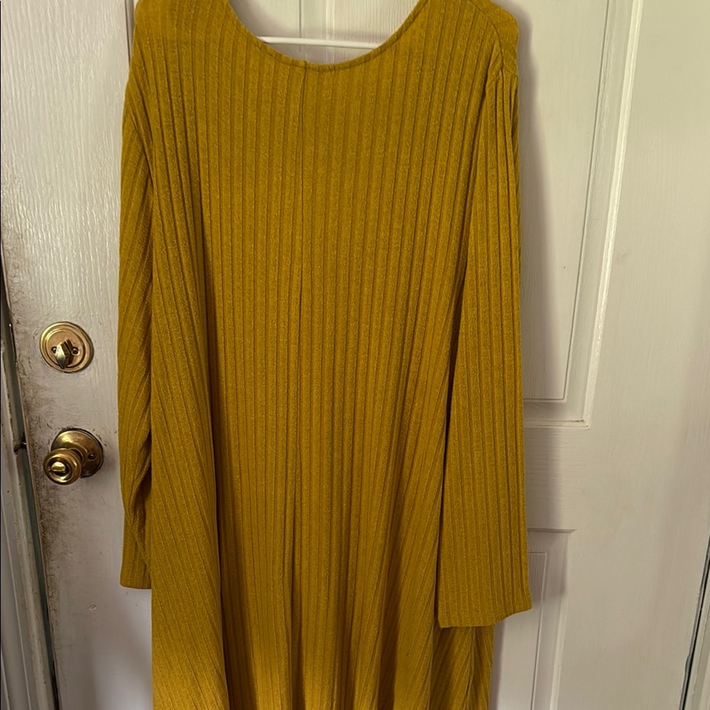 Style & Co. Golden Ribbed Knit Top - Picture 3 of 3